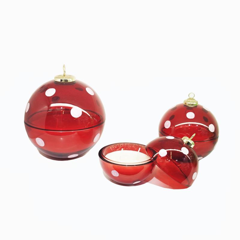  Handmade Glass Candle Holder